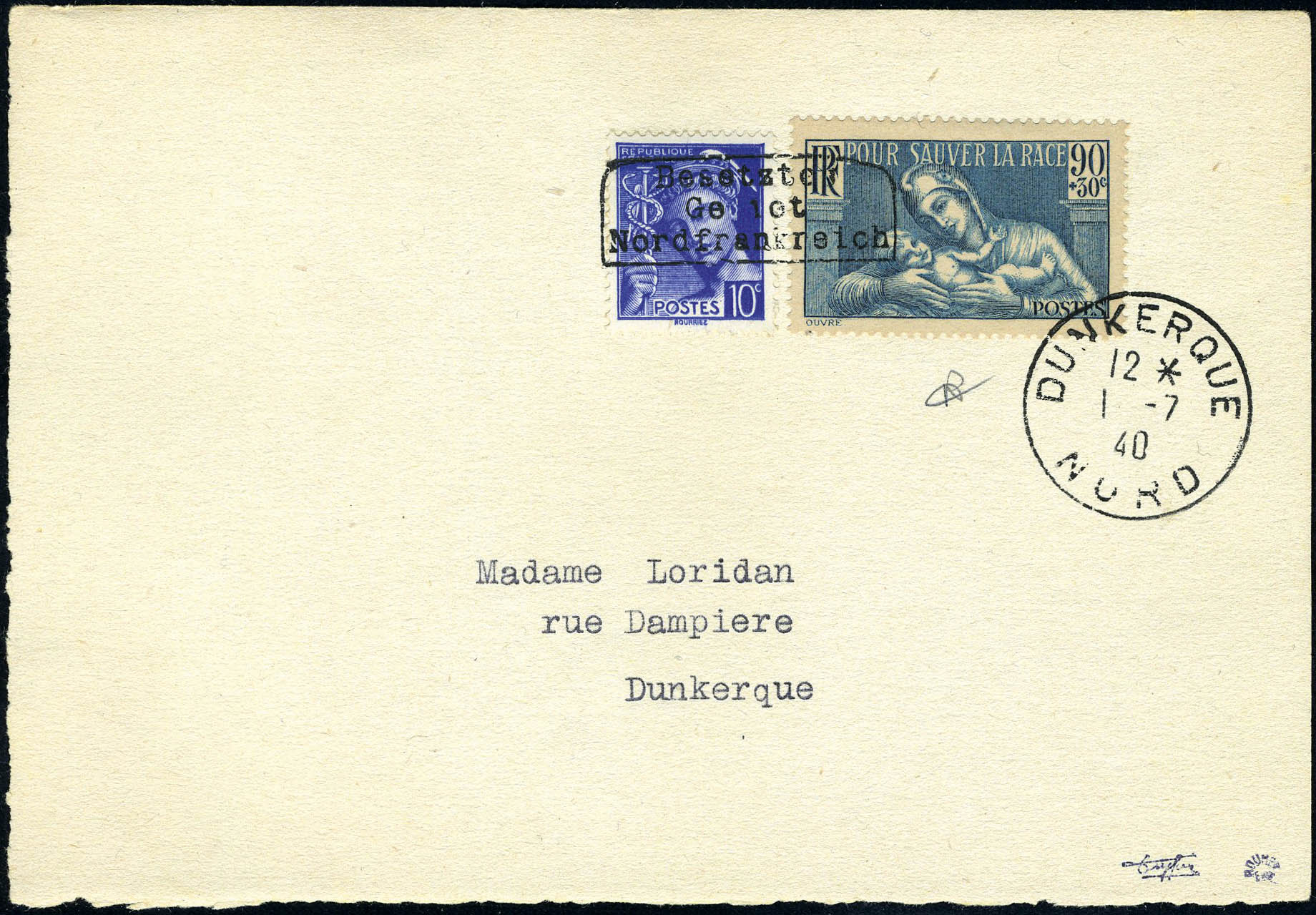Lot 1382 - France timbres de guerre - Francois Feldman F.C.N.P François FELDMAN sale #124 Lot 1382 - France timbres de guerre - Francois Feldman F.C.N.P François FELDMAN sale #124