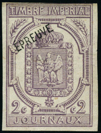 Lot 1395 - France timbres pour journaux - Francois Feldman F.C.N.P François FELDMAN sale #124 Lot 1395 - France timbres pour journaux - Francois Feldman F.C.N.P François FELDMAN sale #124