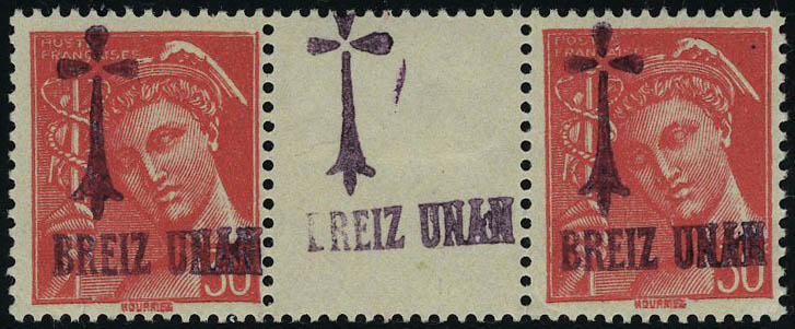 Lot 1428 - France timbres de liberation - cat. mayer -  Francois Feldman F.C.N.P François FELDMAN sale #124