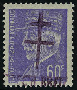 Lot 1430 - France timbres de liberation - cat. mayer -  Francois Feldman F.C.N.P François FELDMAN sale #124