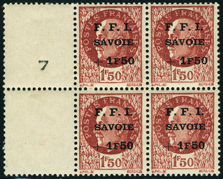 Lot 1436 - France timbres de liberation - cat. mayer -  Francois Feldman F.C.N.P François FELDMAN sale #124