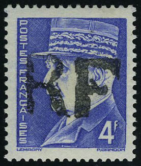 Lot 1442 - France timbres de liberation - cat. mayer -  Francois Feldman F.C.N.P François FELDMAN sale #124