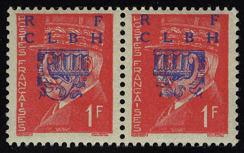 Lot 1450 - France timbres de liberation - cat. mayer -  Francois Feldman F.C.N.P François FELDMAN sale #124