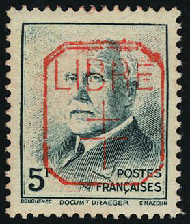 Lot 1473 - France timbres de liberation - cat. mayer -  Francois Feldman F.C.N.P François FELDMAN sale #124