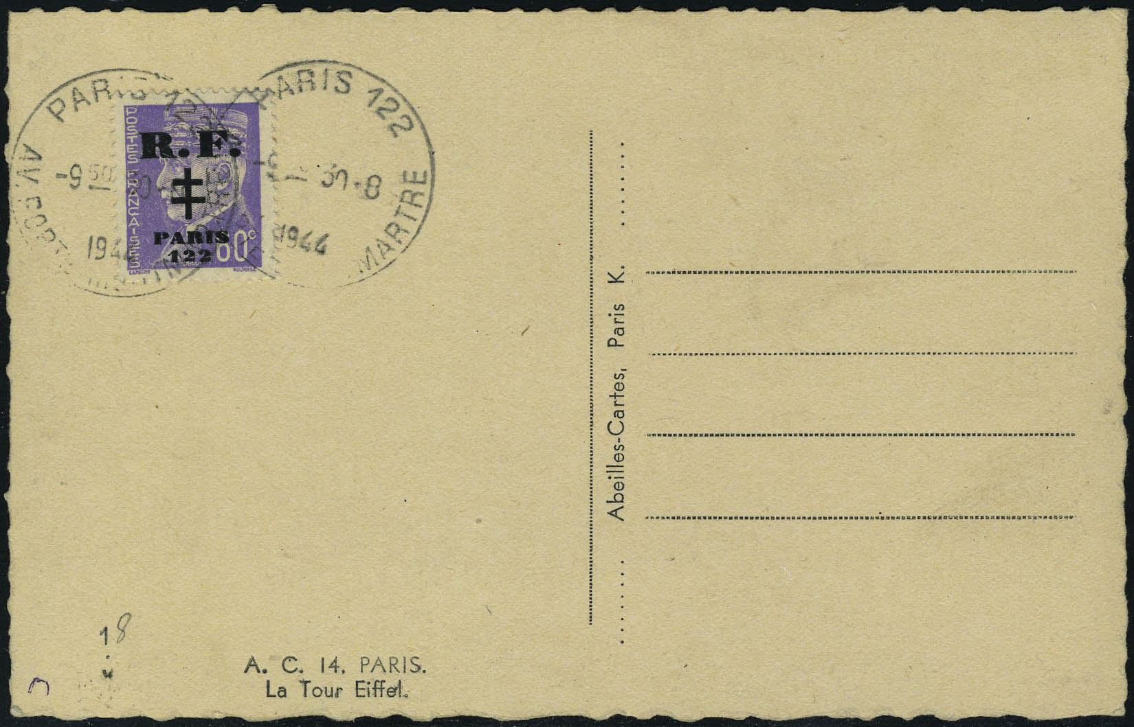 Lot 1478 - France timbres de liberation - cat. mayer - Francois Feldman F.C.N.P François FELDMAN sale #124 Lot 1478 - France timbres de liberation - cat. mayer - Francois Feldman F.C.N.P François FELDMAN sale #124