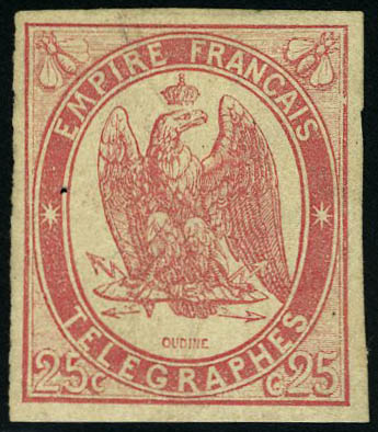 Lot 1515 - France timbres-télégraphe -  Francois Feldman F.C.N.P François FELDMAN sale #124