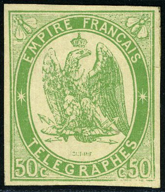 Lot 1517 - France timbres-télégraphe -  Francois Feldman F.C.N.P François FELDMAN sale #124