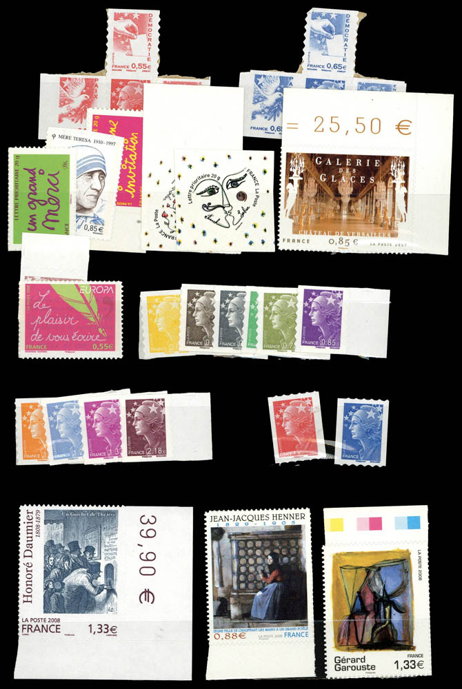 Lot 1532 - France AUTO ADHESIFS -  Francois Feldman F.C.N.P François FELDMAN sale #124