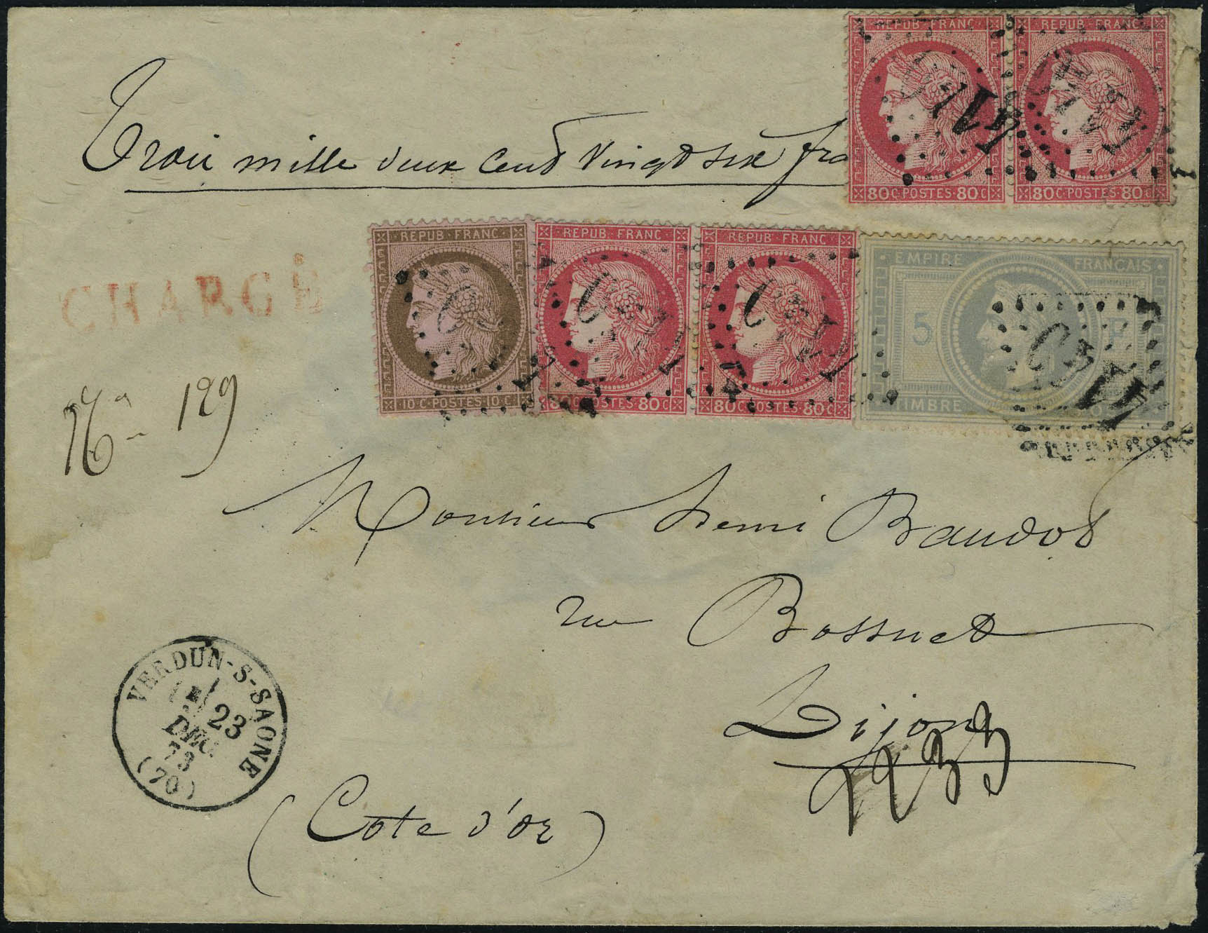 Lot 154 - France second empire - Francois Feldman F.C.N.P François FELDMAN sale #124 Lot 154 - France second empire - Francois Feldman F.C.N.P François FELDMAN sale #124