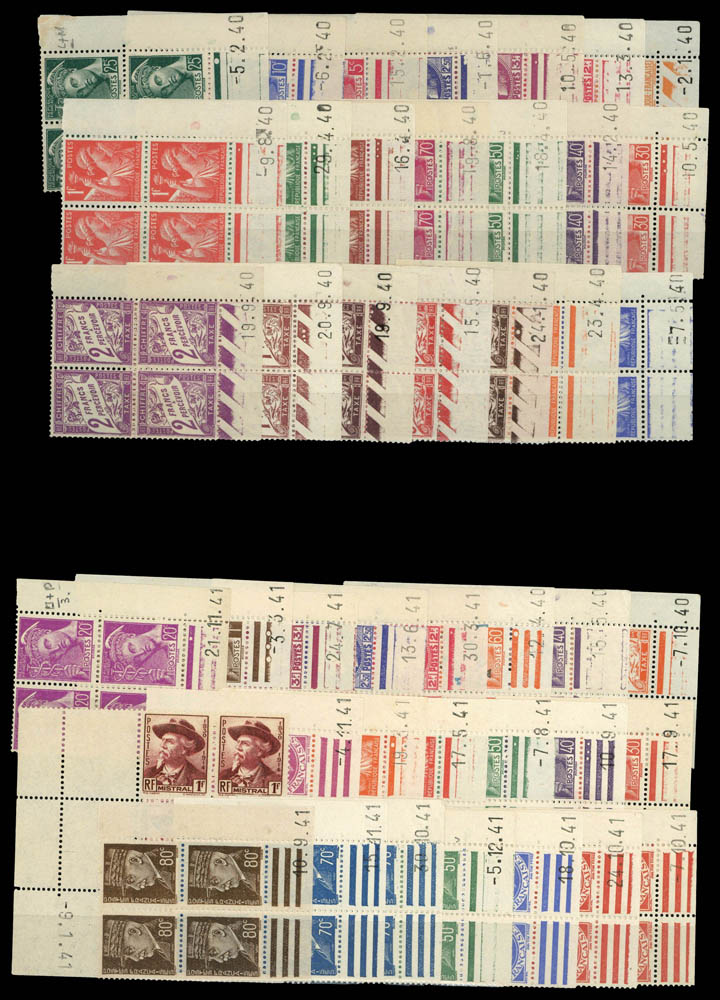 Lot 1544 - France Lots & Collections -  Francois Feldman F.C.N.P François FELDMAN sale #124