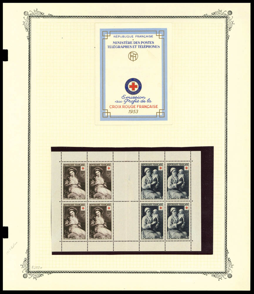 Lot 1551 - France Lots & Collections -  Francois Feldman F.C.N.P François FELDMAN sale #124