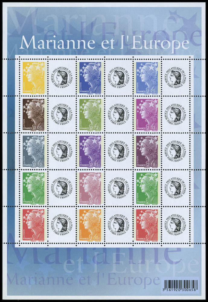Lot 1557 - France TIMBRES POSTE AV VIGNETTES PERSONALISEES -  Francois Feldman F.C.N.P François FELDMAN sale #124