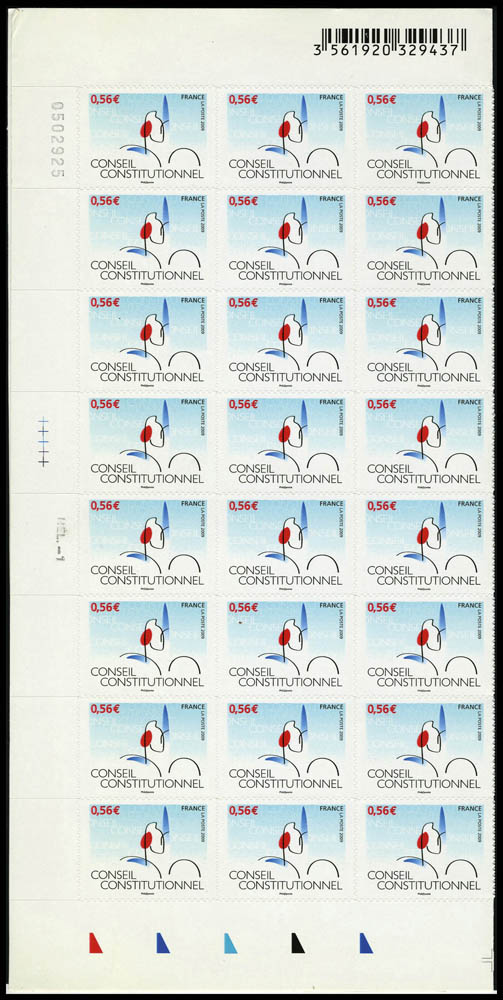 Lot 1558 - France TIMBRES POSTE AV VIGNETTES PERSONALISEES -  Francois Feldman F.C.N.P François FELDMAN sale #124