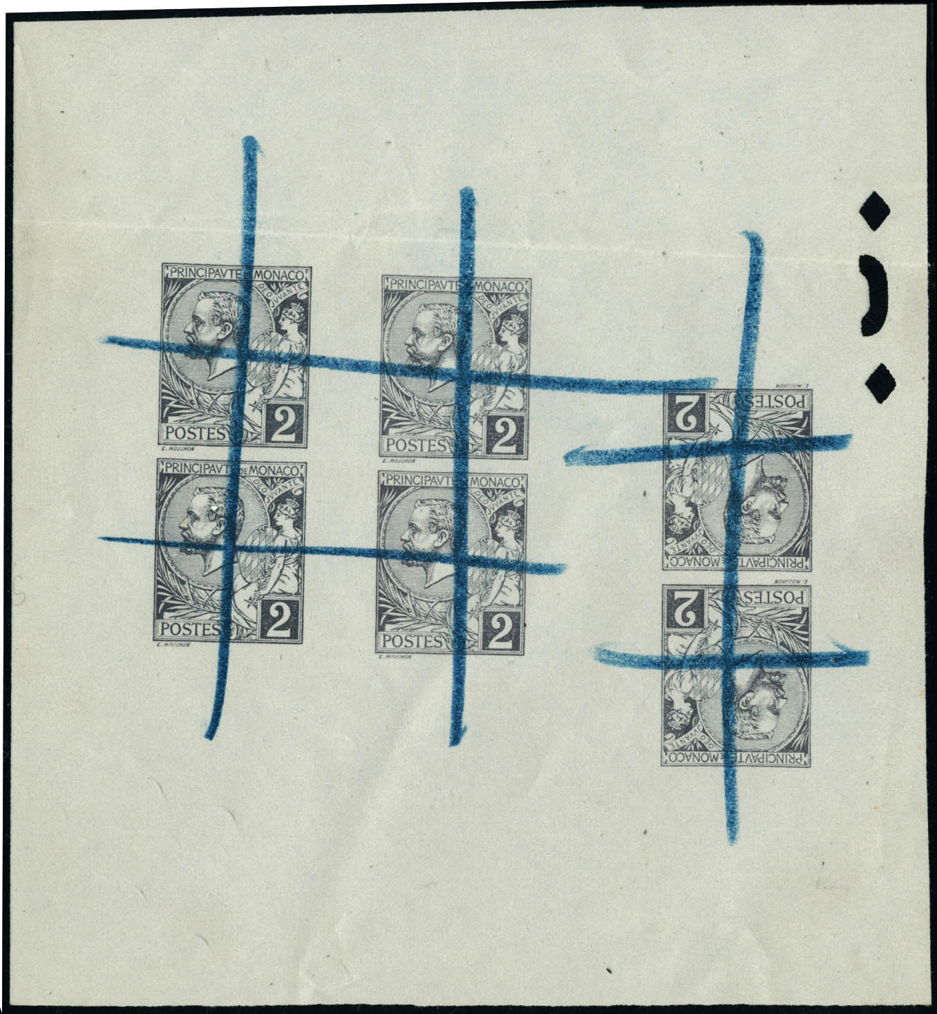 Lot 1653 - Monaco  -  Francois Feldman F.C.N.P François FELDMAN sale #124