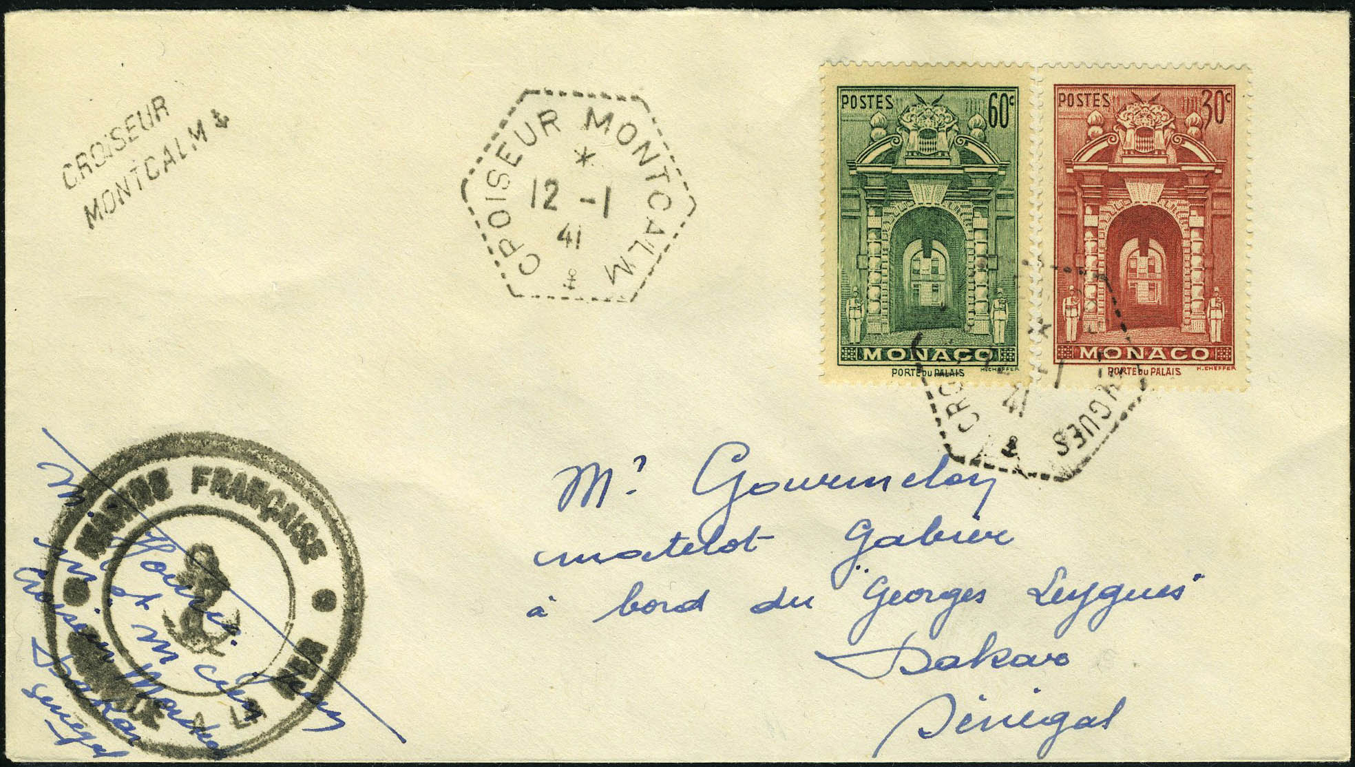 Lot 1667 - Monaco  -  Francois Feldman F.C.N.P François FELDMAN sale #124