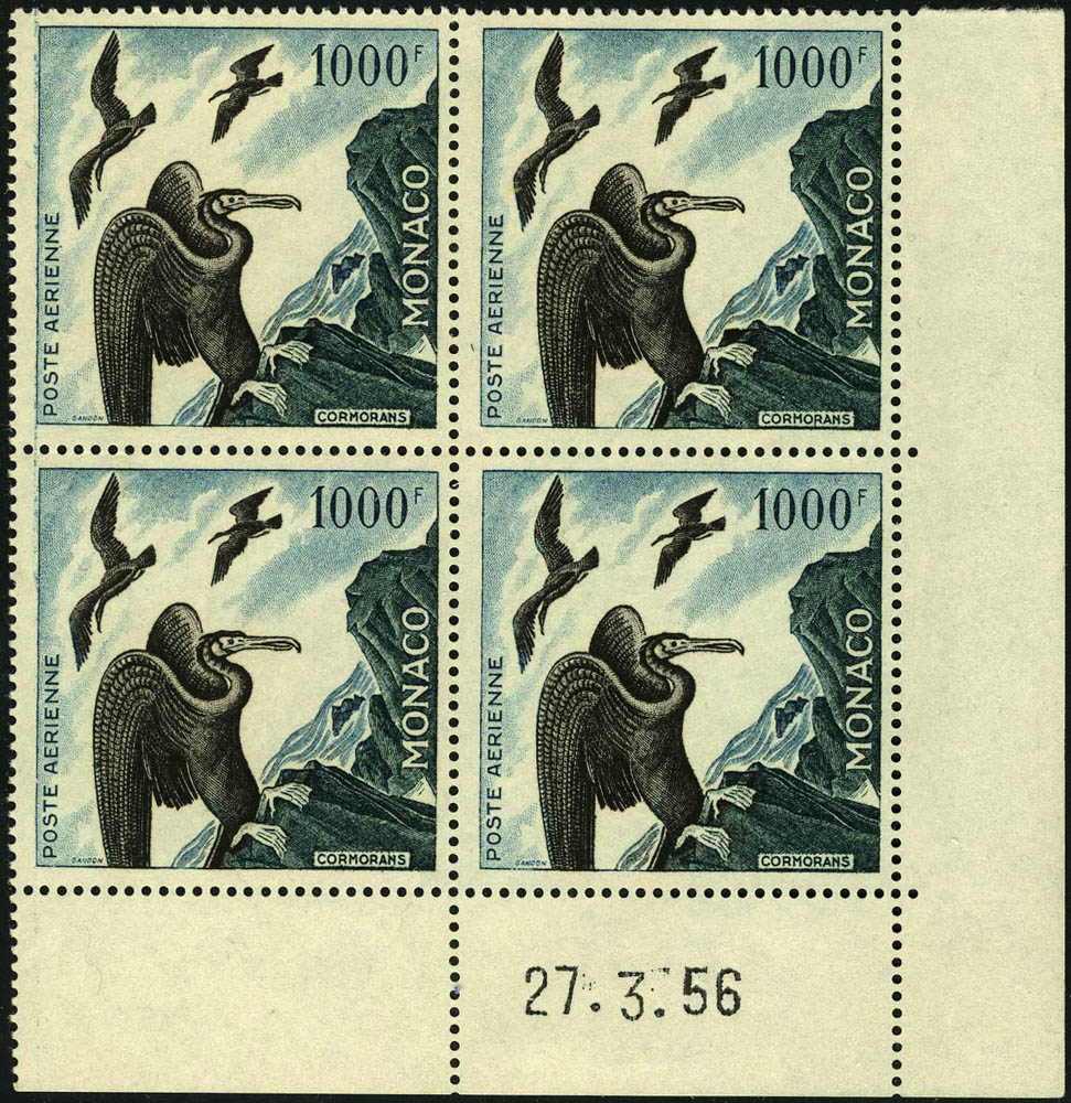 Lot 1700 - Monaco poste aerienne -  Francois Feldman F.C.N.P François FELDMAN sale #124