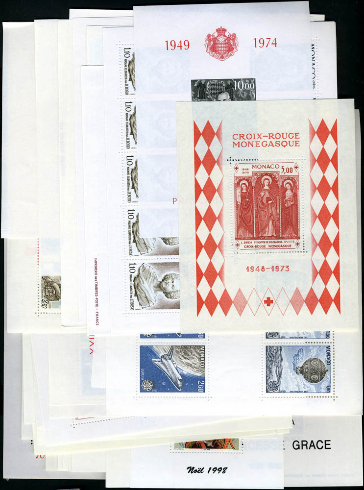 Lot 1710 - Monaco BLOCS & FEUILLETS -  Francois Feldman F.C.N.P François FELDMAN sale #124