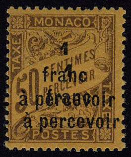 Lot 1721 - Monaco timbres-taxe -  Francois Feldman F.C.N.P François FELDMAN sale #124