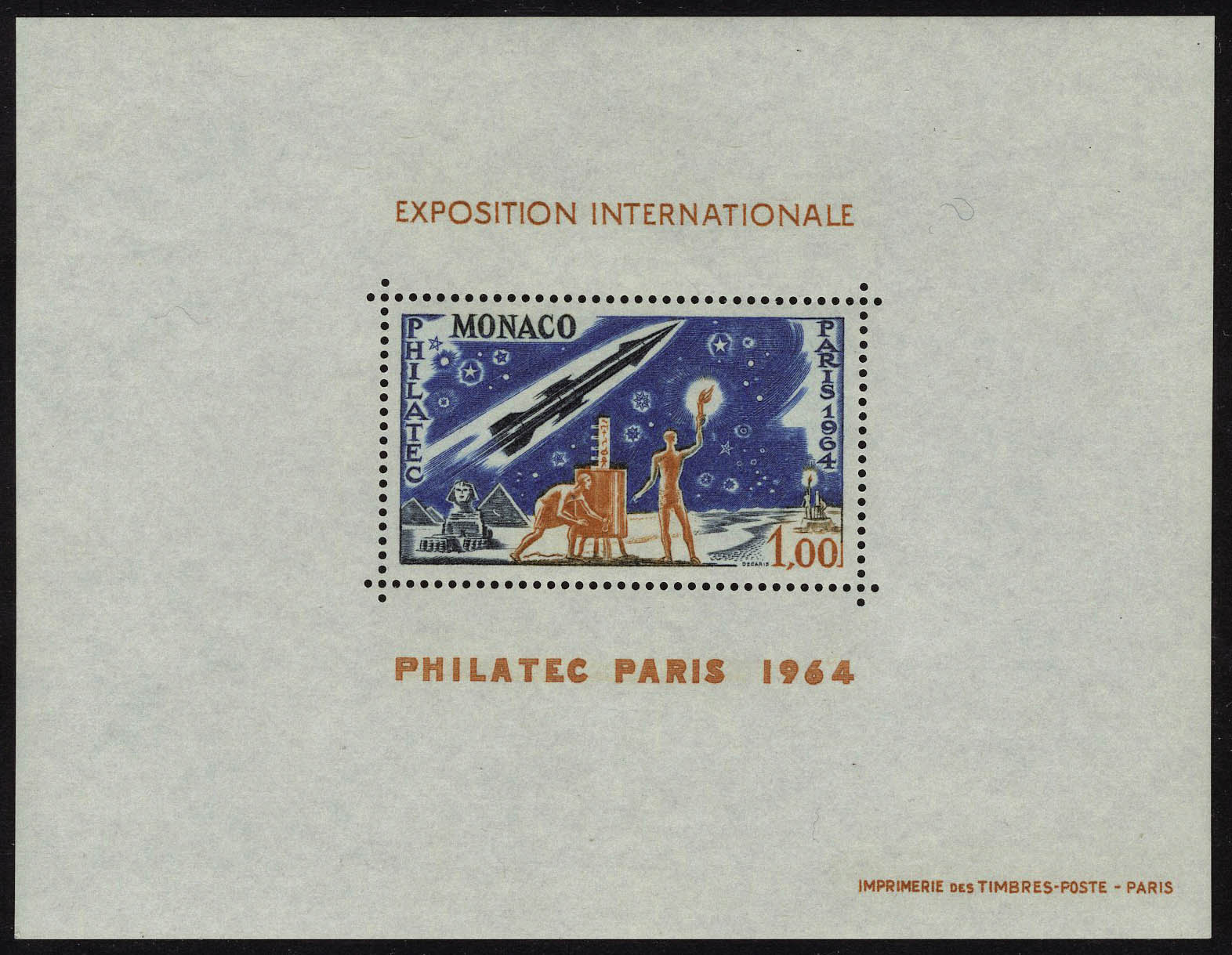 Lot 1725 - Monaco BLOCS SPECIAUX GOMMES -  Francois Feldman F.C.N.P François FELDMAN sale #124