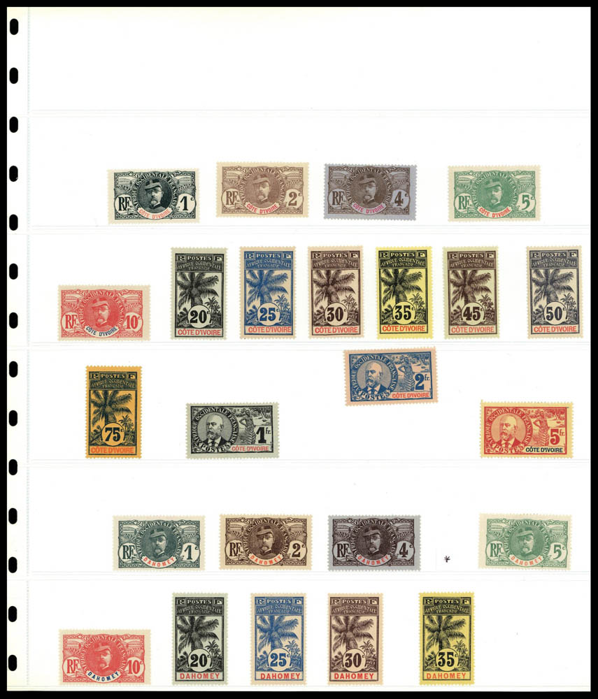 Lot 1736 - series coloniales - Francois Feldman F.C.N.P François FELDMAN sale #124 Lot 1736 - series coloniales - Francois Feldman F.C.N.P François FELDMAN sale #124
