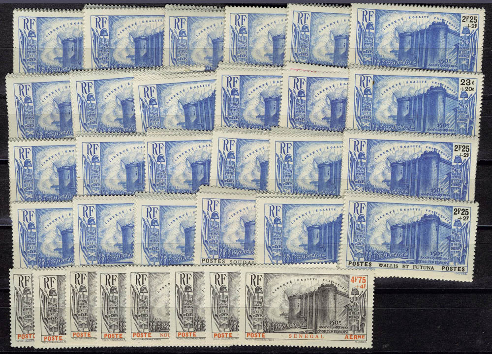 Lot 1743 - series coloniales - Francois Feldman F.C.N.P François FELDMAN sale #124 Lot 1743 - series coloniales - Francois Feldman F.C.N.P François FELDMAN sale #124
