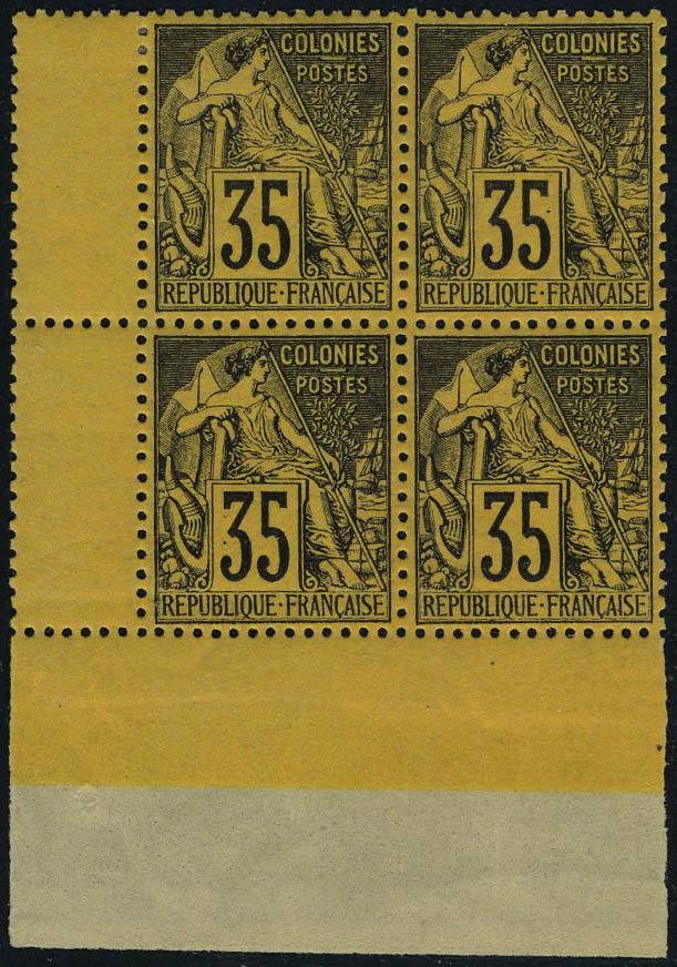 Lot 1761 - colonies generales  -  Francois Feldman F.C.N.P François FELDMAN sale #124