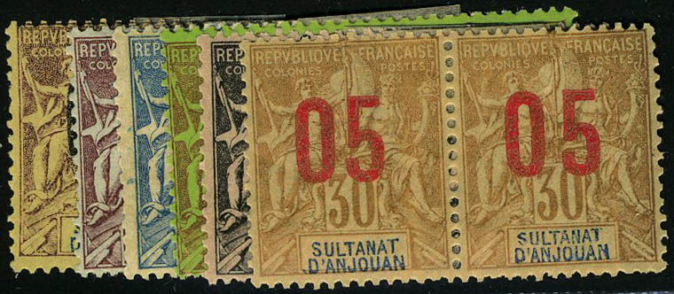Lot 1896 - anjouan  -  Francois Feldman F.C.N.P François FELDMAN sale #124