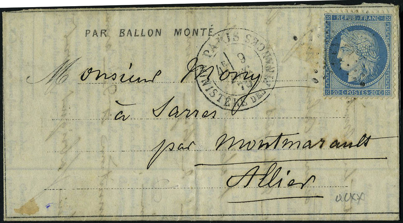 Lot 19 - France ballons montés - Francois Feldman F.C.N.P François FELDMAN sale #124 Lot 19 - France ballons montés - Francois Feldman F.C.N.P François FELDMAN sale #124