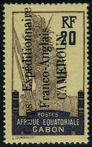 Lot 1921 - Cameroun - Francois Feldman F.C.N.P François FELDMAN sale #124 Lot 1921 - Cameroun - Francois Feldman F.C.N.P François FELDMAN sale #124