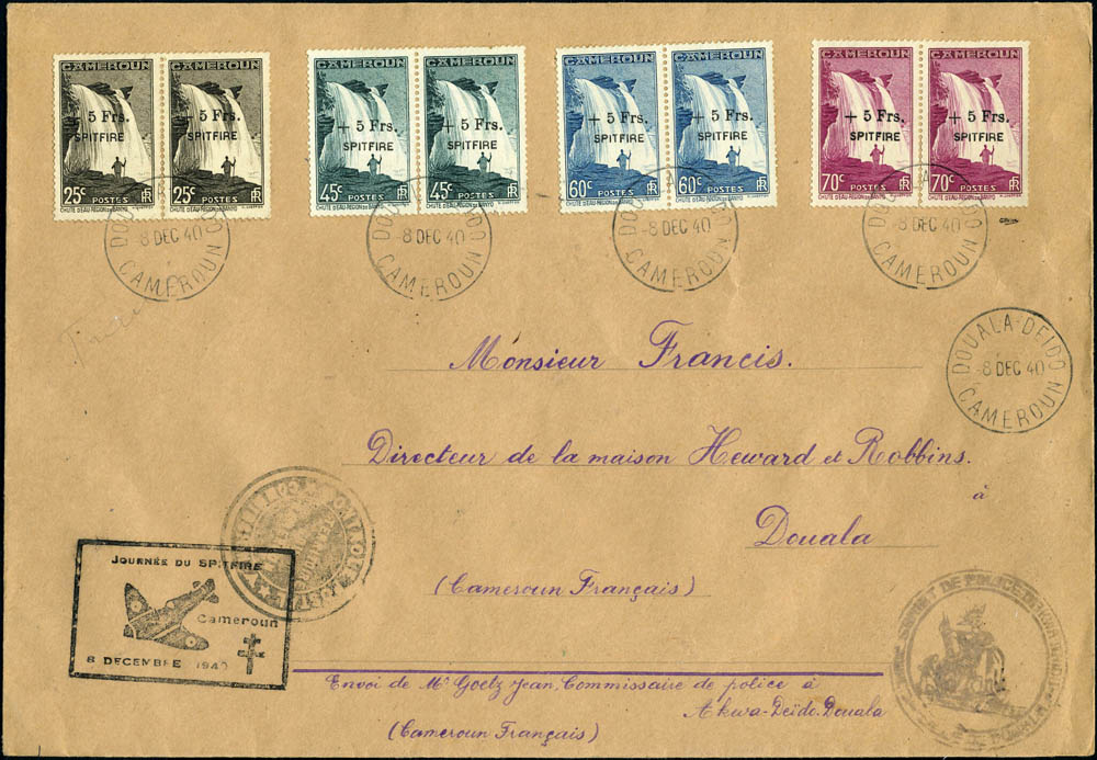Lot 1940 - Cameroun - Francois Feldman F.C.N.P François FELDMAN sale #124 Lot 1940 - Cameroun - Francois Feldman F.C.N.P François FELDMAN sale #124