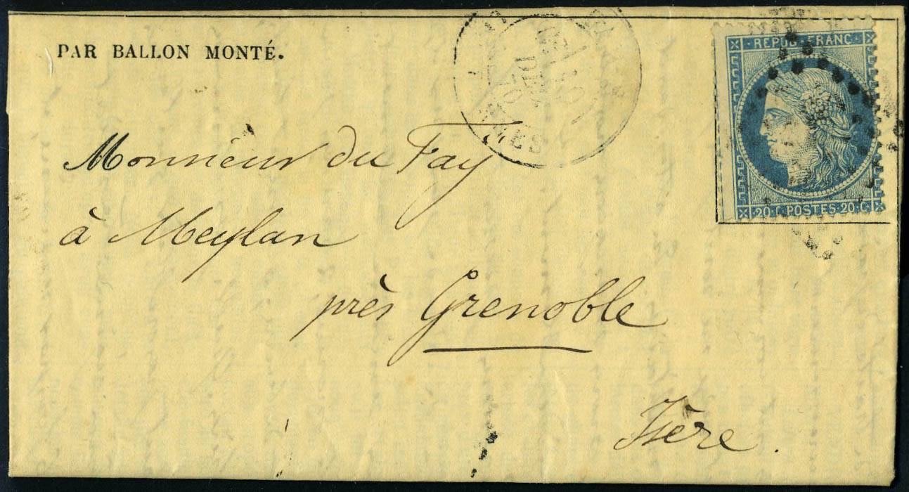 Lot 20 - France ballons montés - Francois Feldman F.C.N.P François FELDMAN sale #124 Lot 20 - France ballons montés - Francois Feldman F.C.N.P François FELDMAN sale #124