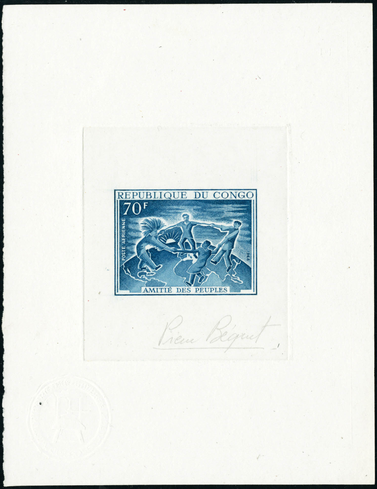 Lot 2035 - congo poste aerienne - Francois Feldman F.C.N.P François FELDMAN sale #124 Lot 2035 - congo poste aerienne - Francois Feldman F.C.N.P François FELDMAN sale #124