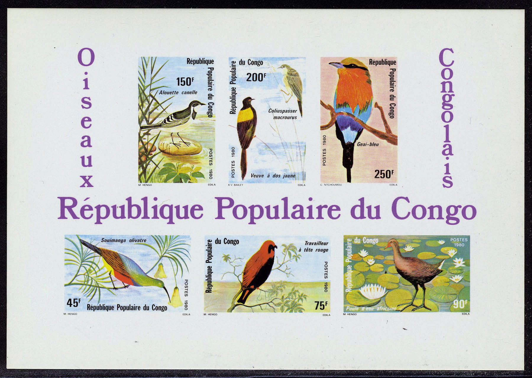 Lot 2038 - congo BLOCS & FEUILLETS - Francois Feldman F.C.N.P François FELDMAN sale #124 Lot 2038 - congo BLOCS & FEUILLETS - Francois Feldman F.C.N.P François FELDMAN sale #124