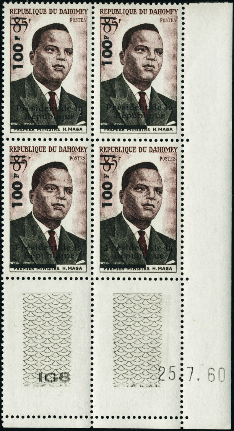 Lot 2110 - dahomey - Francois Feldman F.C.N.P François FELDMAN sale #124 Lot 2110 - dahomey - Francois Feldman F.C.N.P François FELDMAN sale #124