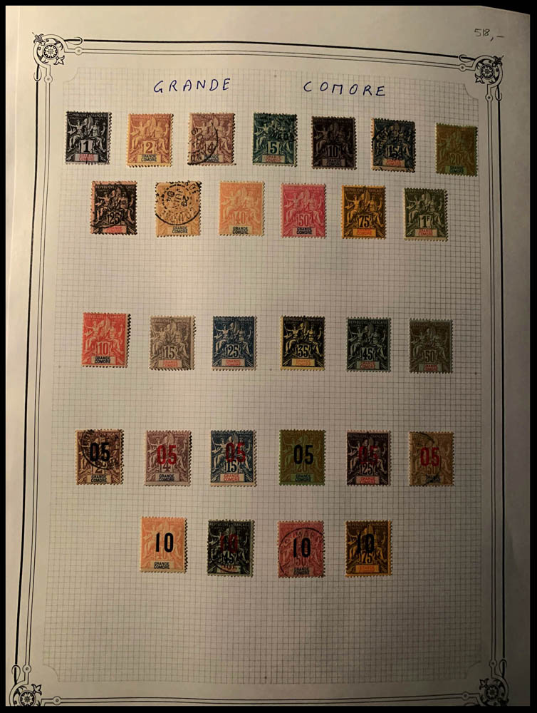 Lot 2168 - grande comore Lots & Collections -  Francois Feldman F.C.N.P François FELDMAN sale #124