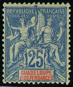 Lot 2187 - guadeloupe  -  Francois Feldman F.C.N.P François FELDMAN sale #124