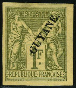 Lot 2218 - guyane - Francois Feldman F.C.N.P François FELDMAN sale #124 Lot 2218 - guyane - Francois Feldman F.C.N.P François FELDMAN sale #124