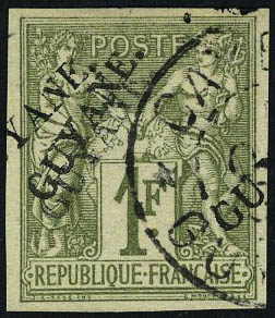 Lot 2219 - guyane - Francois Feldman F.C.N.P François FELDMAN sale #124 Lot 2219 - guyane - Francois Feldman F.C.N.P François FELDMAN sale #124