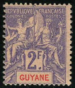 Lot 2223 - guyane - Francois Feldman F.C.N.P François FELDMAN sale #124 Lot 2223 - guyane - Francois Feldman F.C.N.P François FELDMAN sale #124