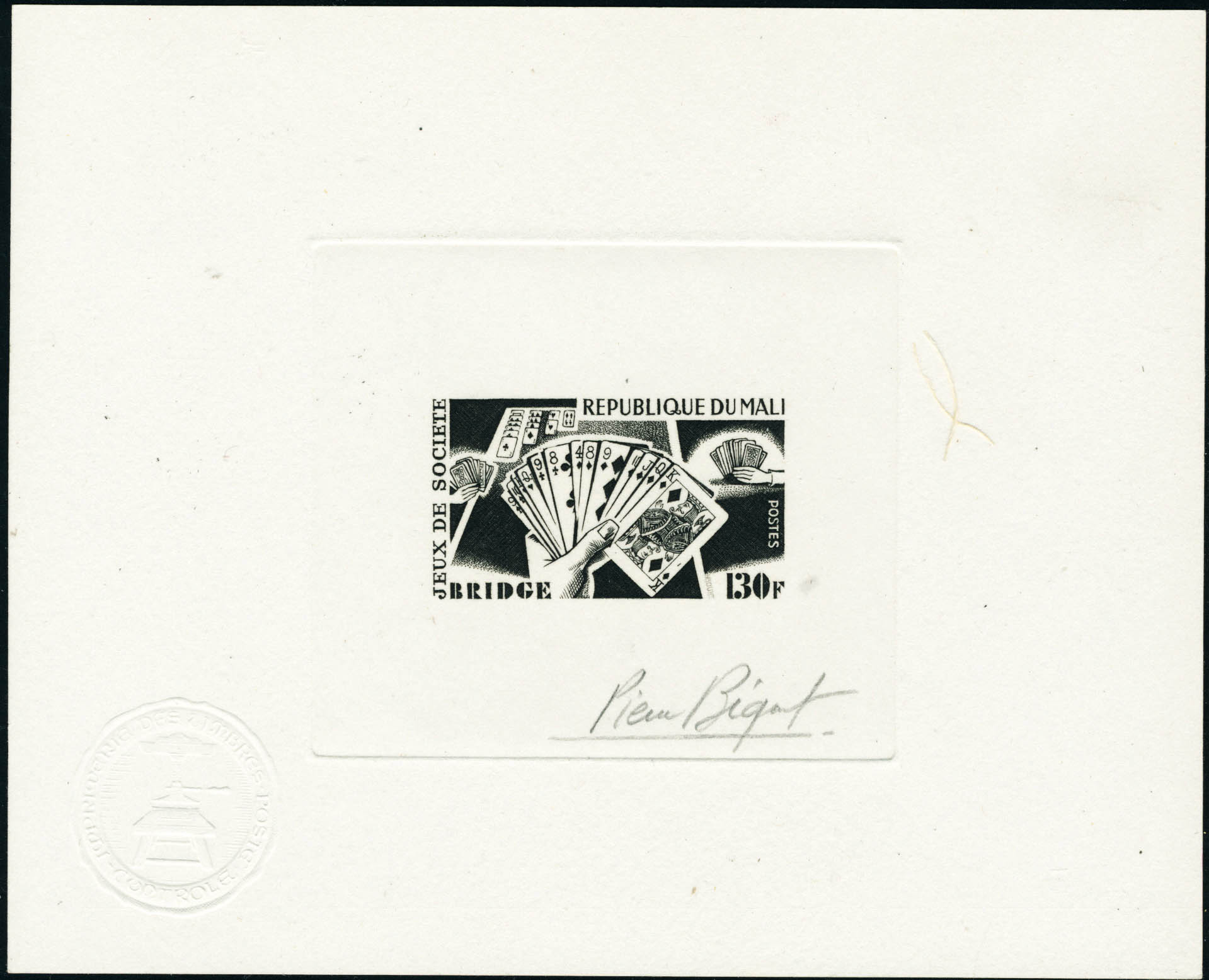 Lot 2334 - mali  -  Francois Feldman F.C.N.P François FELDMAN sale #124