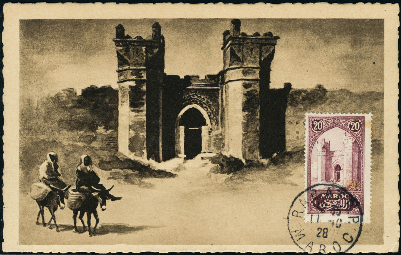 Lot 2374 - maroc  -  Francois Feldman F.C.N.P François FELDMAN sale #124