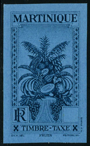 Lot 2416 - martinique timbres-taxe -  Francois Feldman F.C.N.P François FELDMAN sale #124