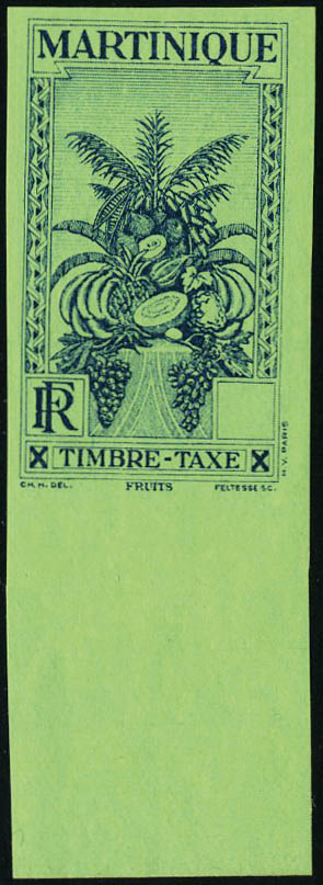 Lot 2417 - martinique timbres-taxe -  Francois Feldman F.C.N.P François FELDMAN sale #124