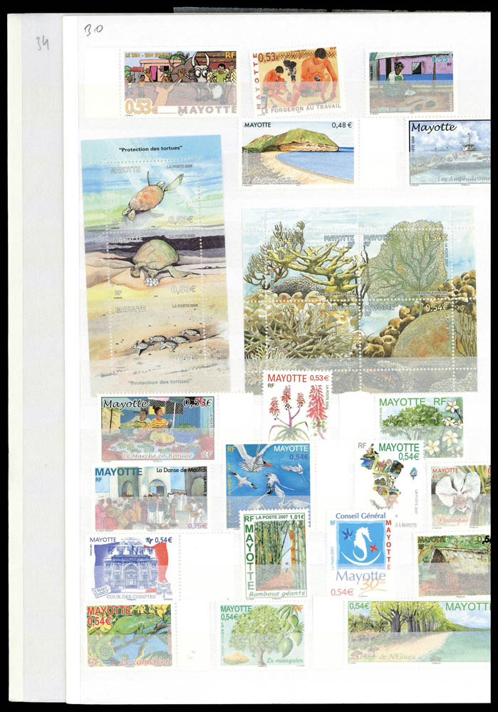 Lot 2429 - mayotte  -  Francois Feldman F.C.N.P François FELDMAN sale #124