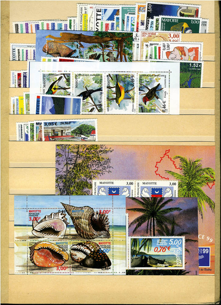 Lot 2432 - mayotte Lots & Collections -  Francois Feldman F.C.N.P François FELDMAN sale #124