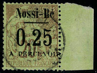 Lot 2459 - nossi-be timbres-taxe - Francois Feldman F.C.N.P François FELDMAN sale #124 Lot 2459 - nossi-be timbres-taxe - Francois Feldman F.C.N.P François FELDMAN sale #124