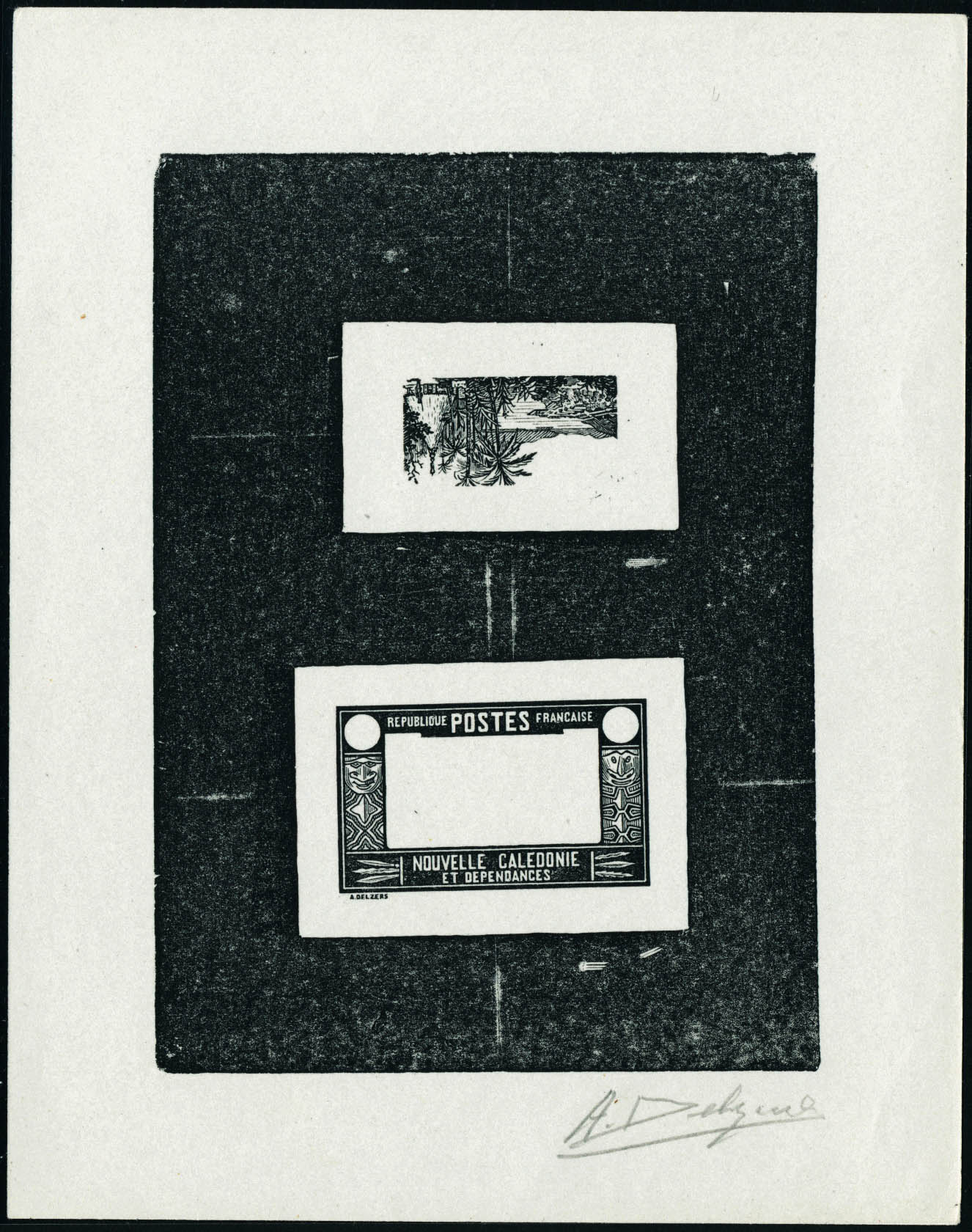 Lot 2468 - nouvelle caledonie - Francois Feldman F.C.N.P François FELDMAN sale #124 Lot 2468 - nouvelle caledonie - Francois Feldman F.C.N.P François FELDMAN sale #124