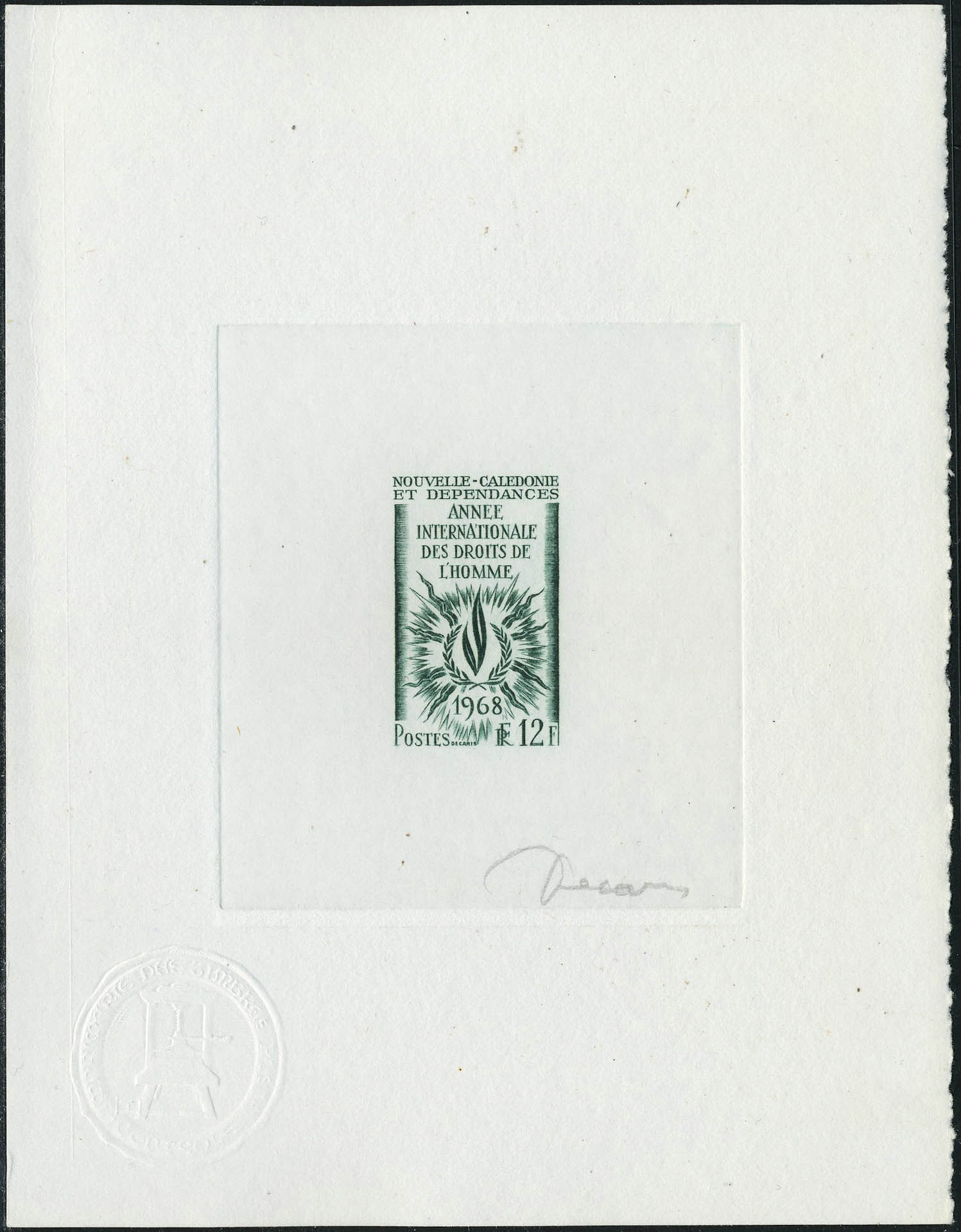 Lot 2475 - nouvelle caledonie - Francois Feldman F.C.N.P François FELDMAN sale #124 Lot 2475 - nouvelle caledonie - Francois Feldman F.C.N.P François FELDMAN sale #124