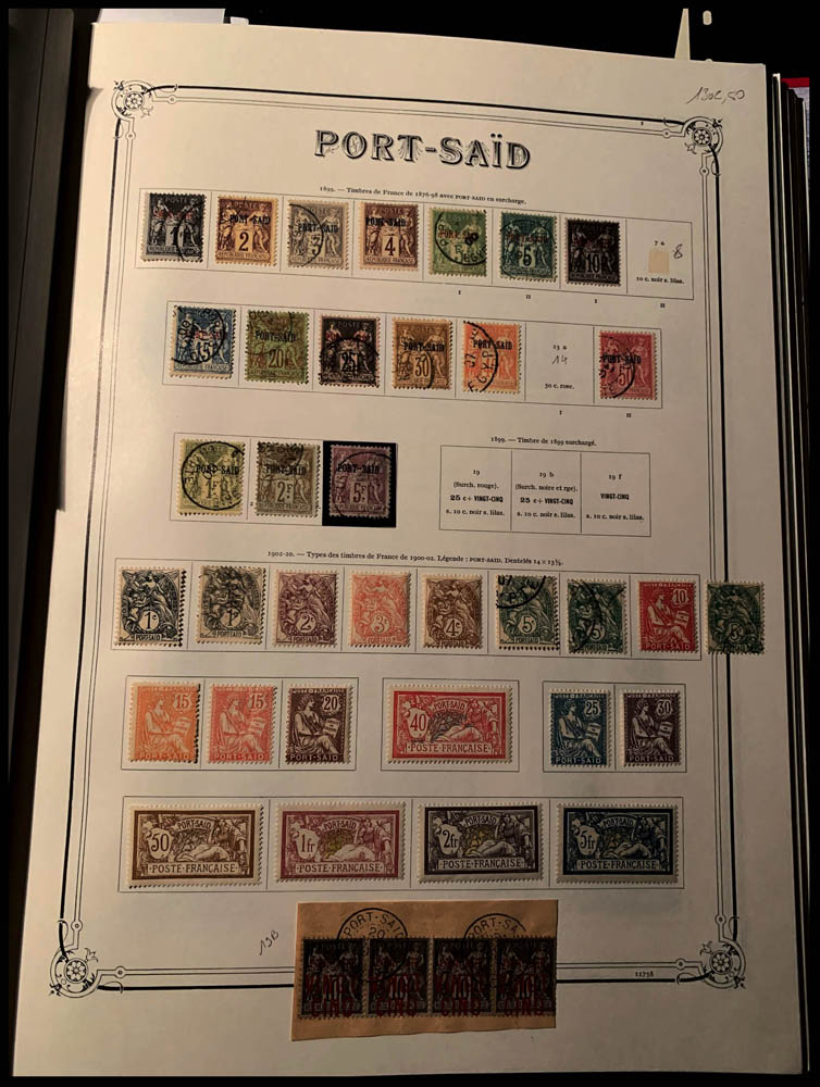 Lot 2563 - port said Lots & Collections - Francois Feldman F.C.N.P François FELDMAN sale #124 Lot 2563 - port said Lots & Collections - Francois Feldman F.C.N.P François FELDMAN sale #124
