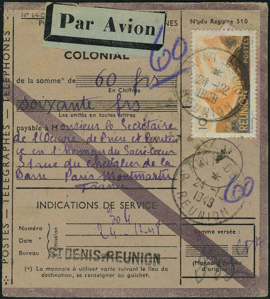 Lot 2590 - Reunión - Francois Feldman F.C.N.P François FELDMAN sale #124 Lot 2590 - Reunión - Francois Feldman F.C.N.P François FELDMAN sale #124
